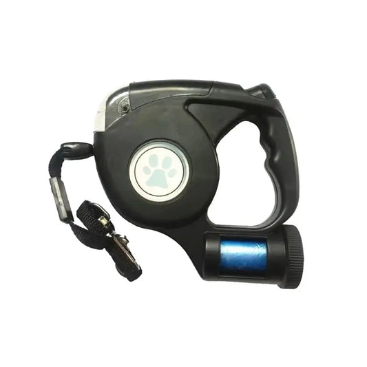 LED Pet Leash with Clean-Up Bag