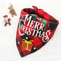 Double-layer Triangle Pet Scarf and Saliva Towel