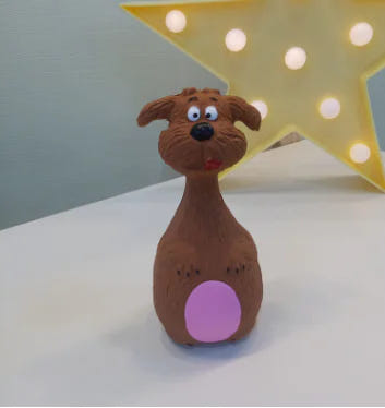 Bite-Resistant Latex Sound Toy for Puppies
