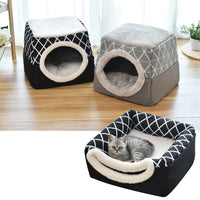 Pet Dog and Cat Bed Villa - Dual Use Space Capsule
