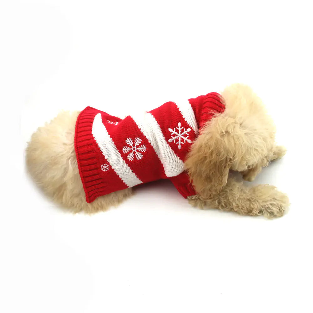 Holiday Pooch Sweater - Cozy Festive Knit